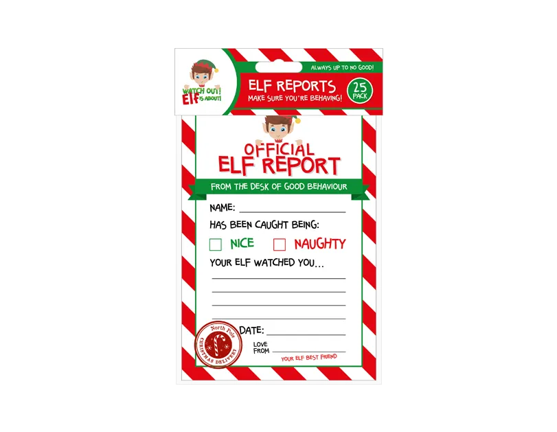 Elf Reports 25pk