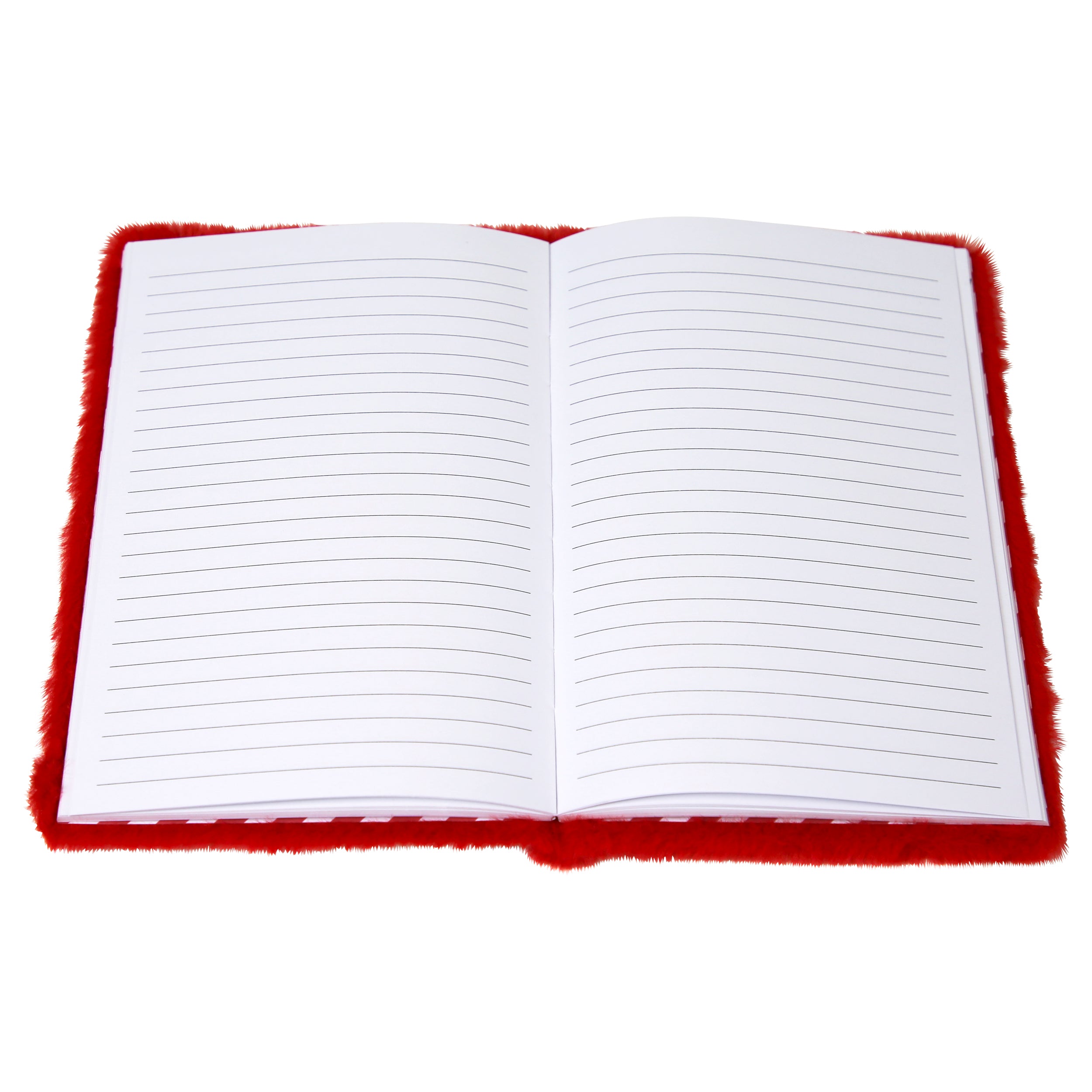 Jolipad Fluffy Santa Notepad A5