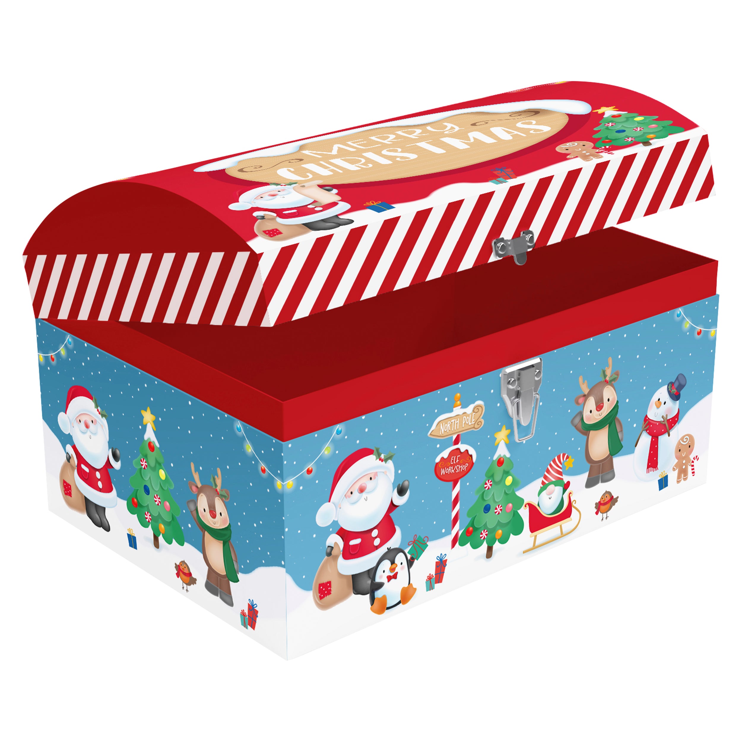 Merry Christmas Toy Chest Set of 3