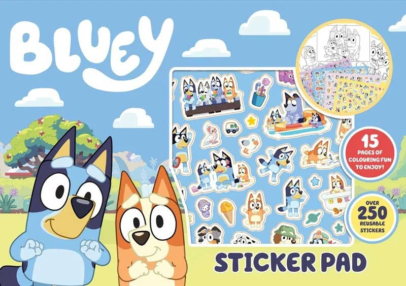 Sticker Pad Bluey