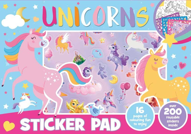 Sticker Pad Unicorn