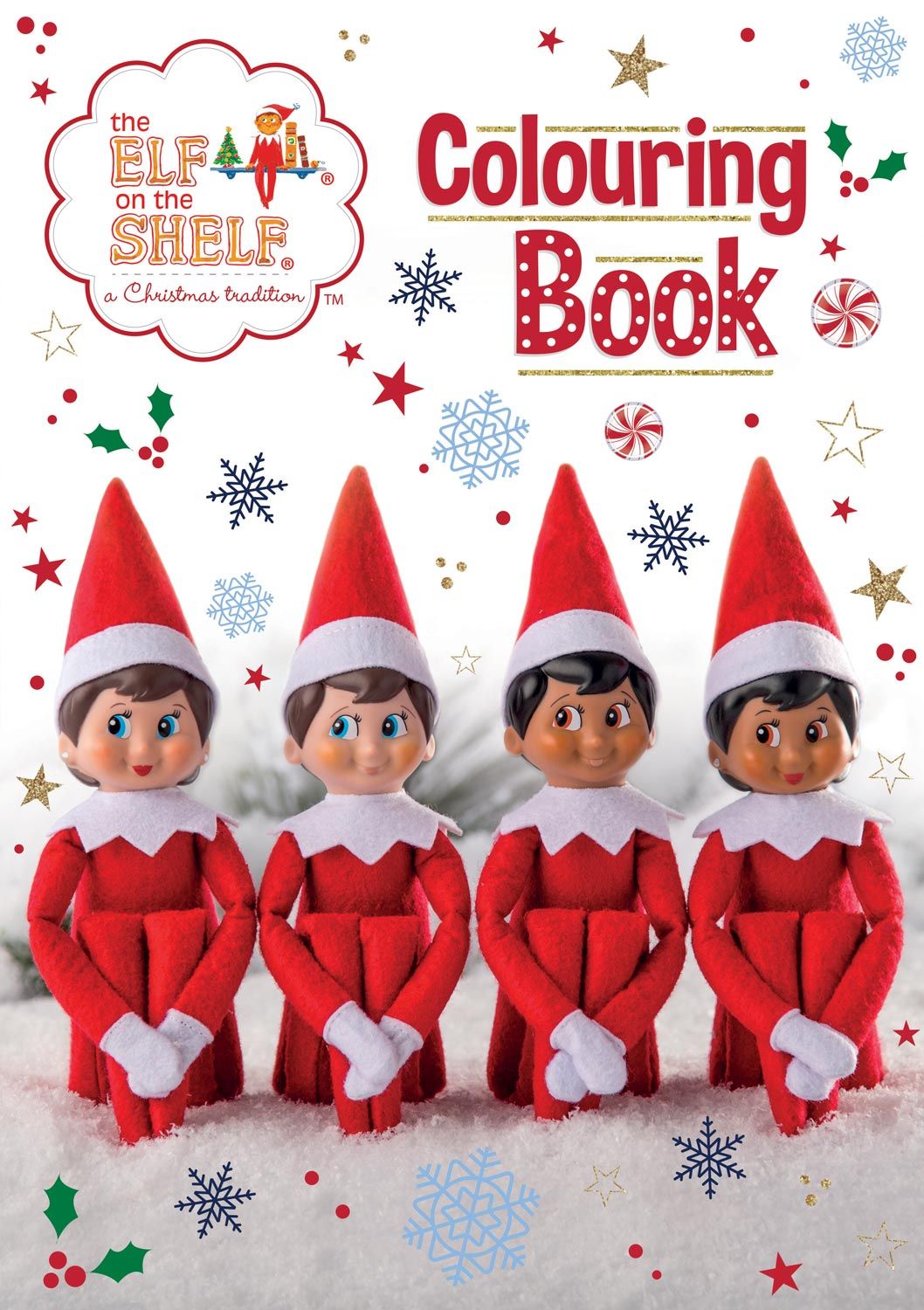 Colouring Book Elf On The Shelf