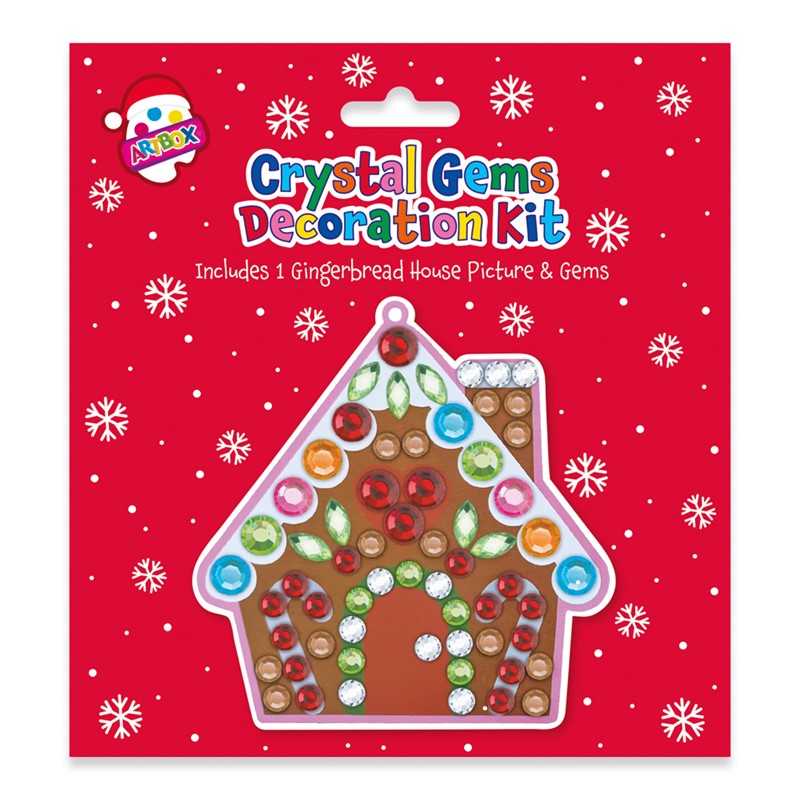 Christmas Gem Art Kit 12pk