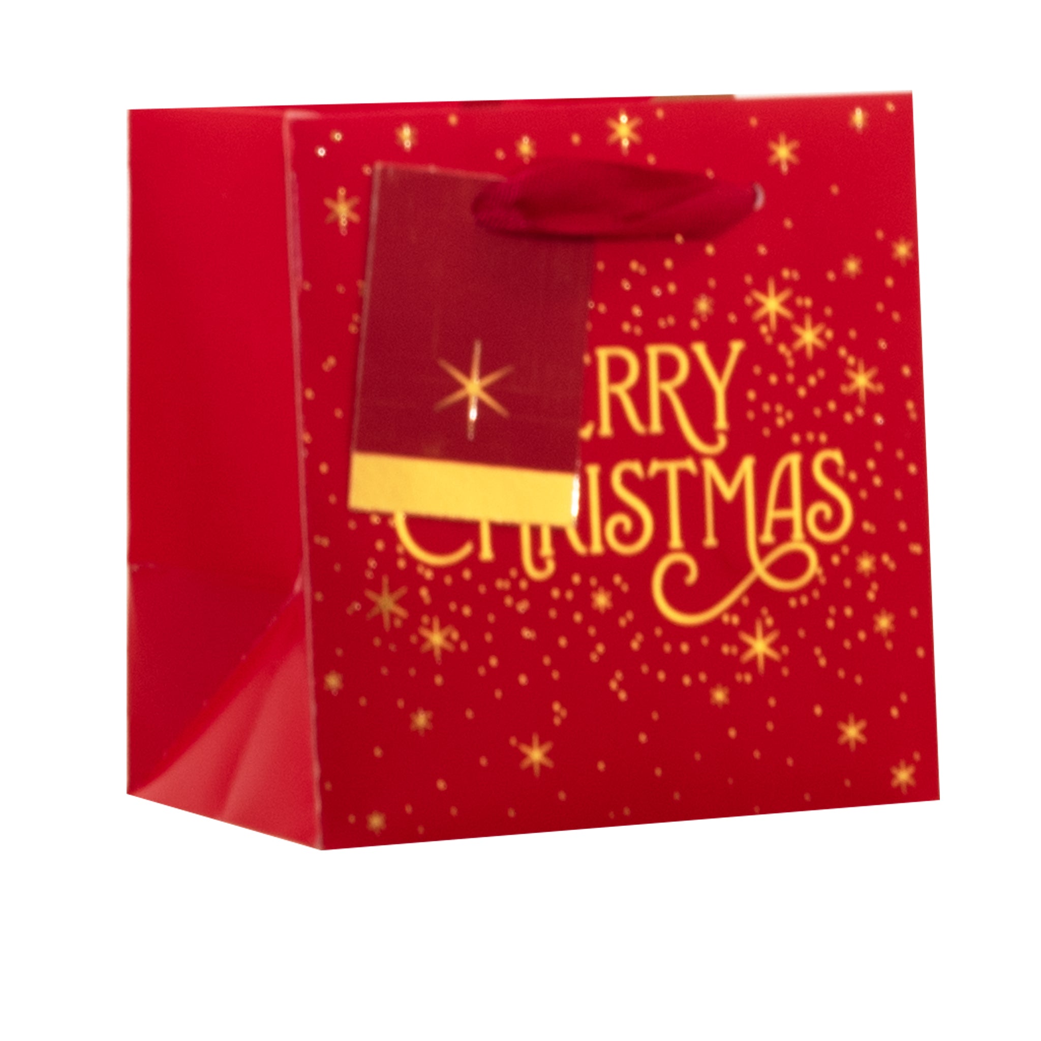Merry Christmas Gift Bag Extra Small 6pk