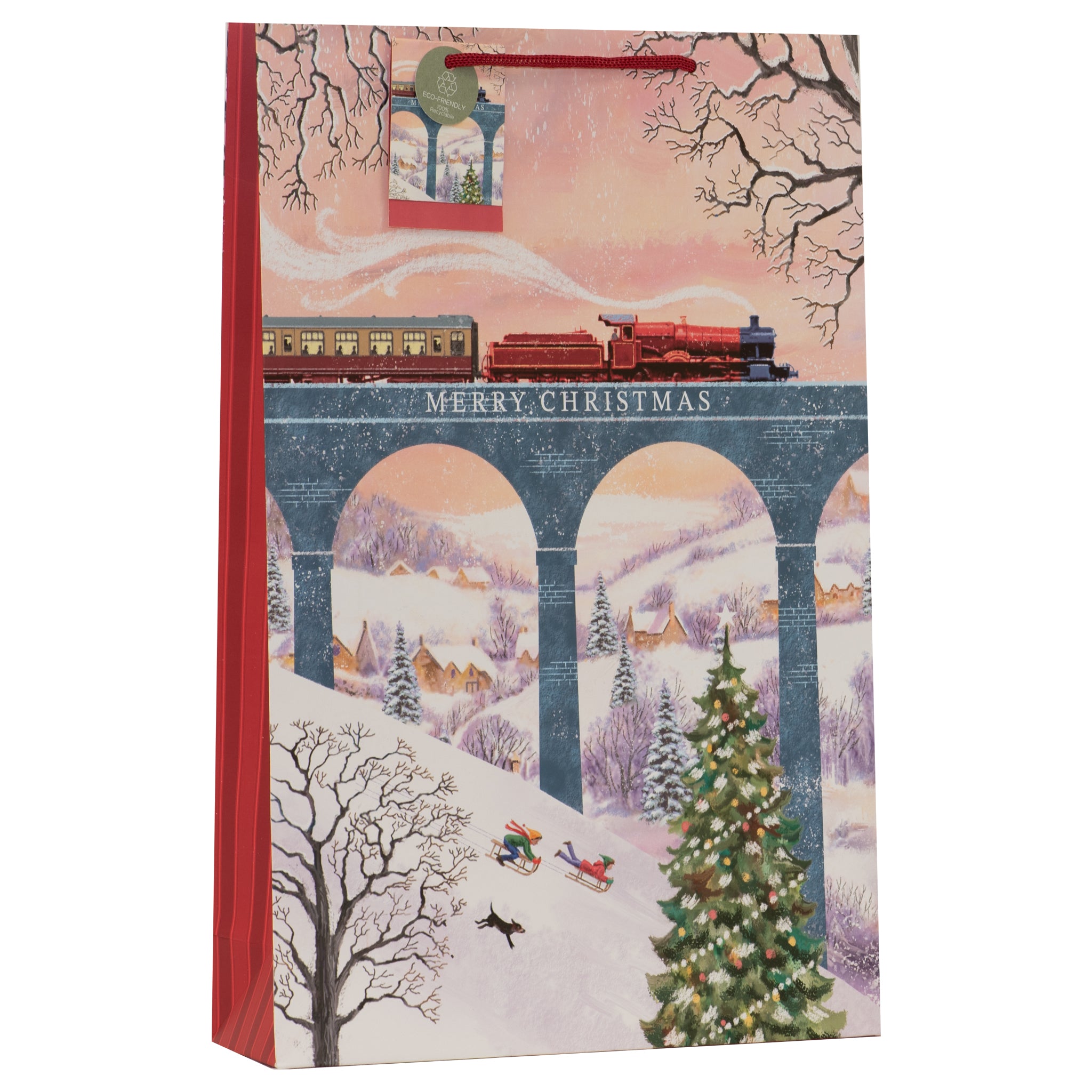 Santa Express Gift Bag Extra Large 6pk