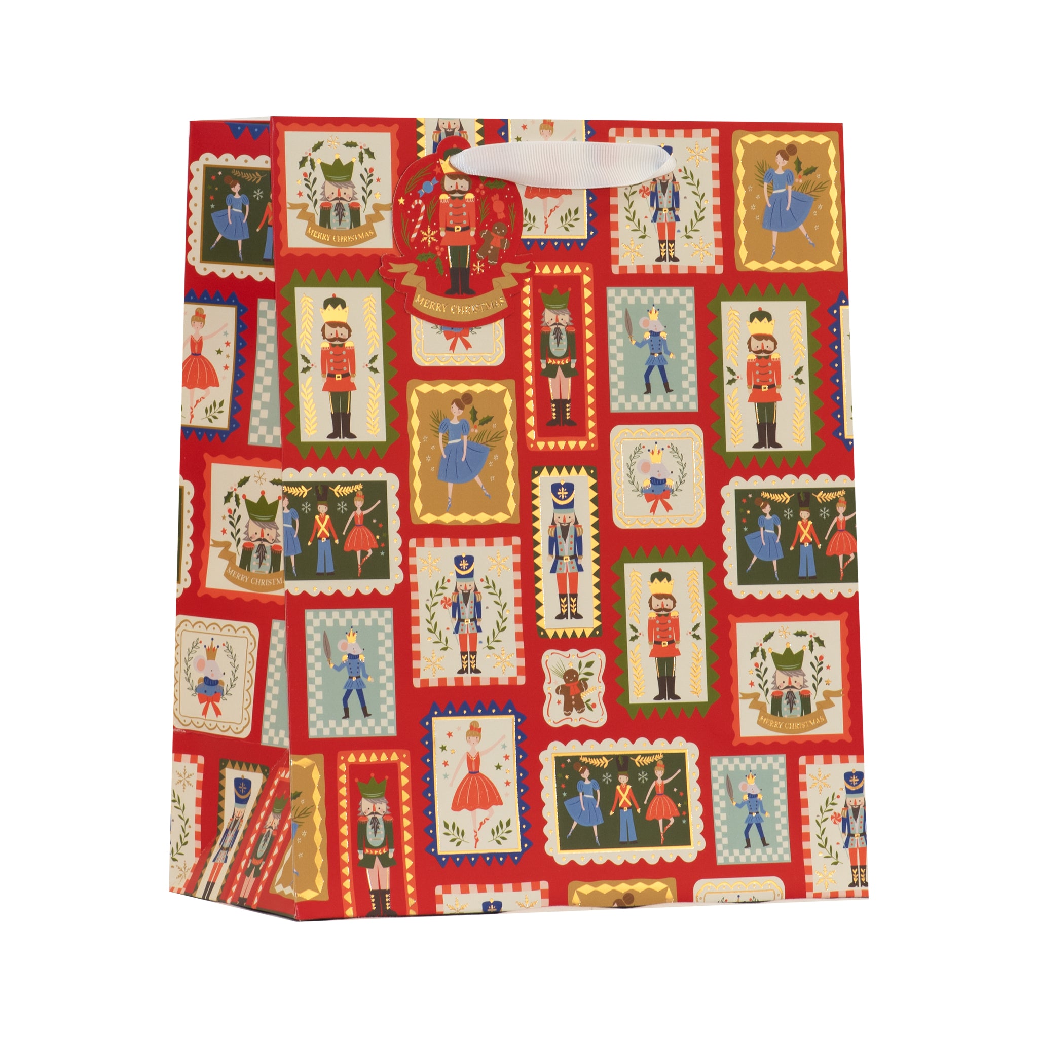 Nutcracker Gift Bag Medium 6pk
