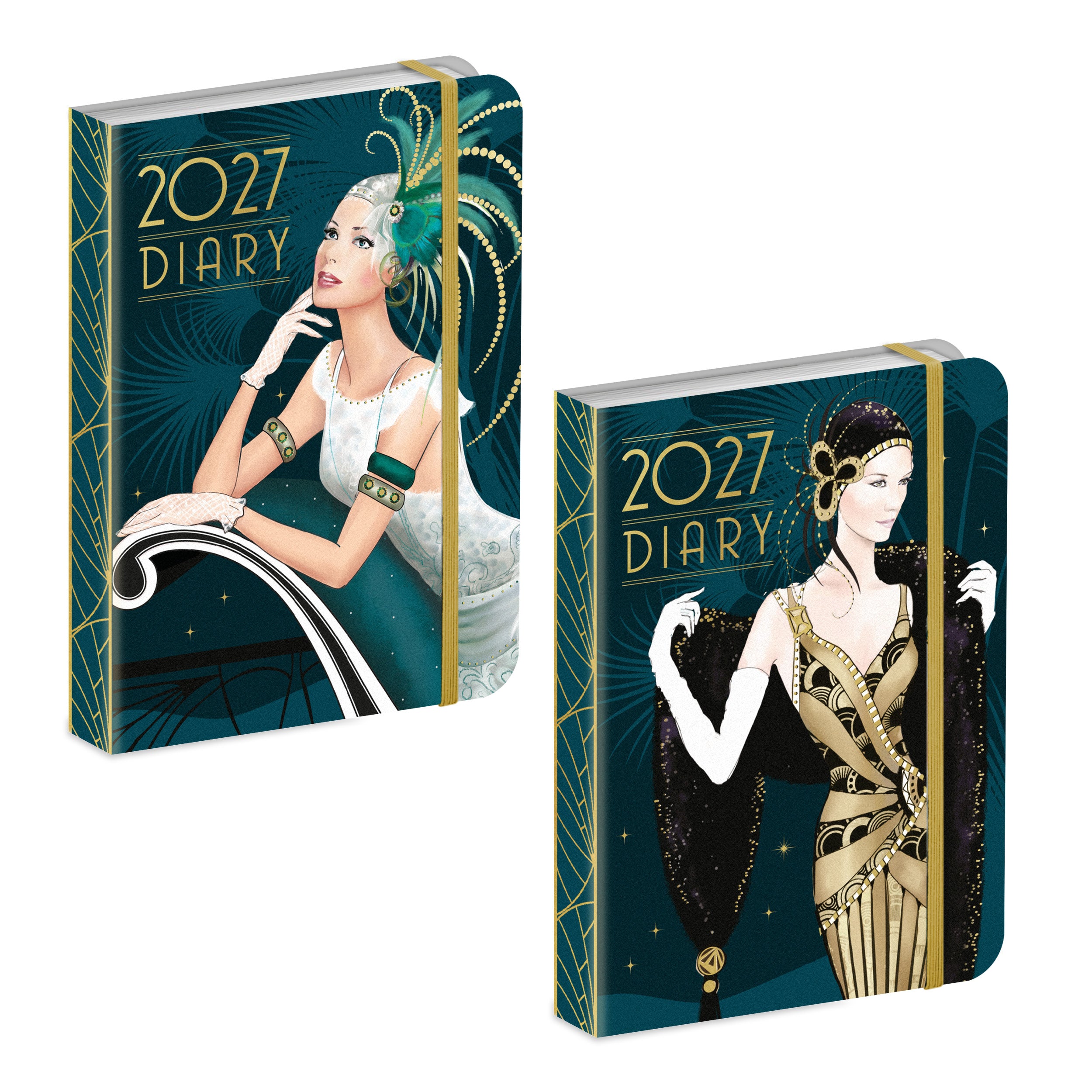 Diary Mini Claire Coxon Art Deco 2027 24pk