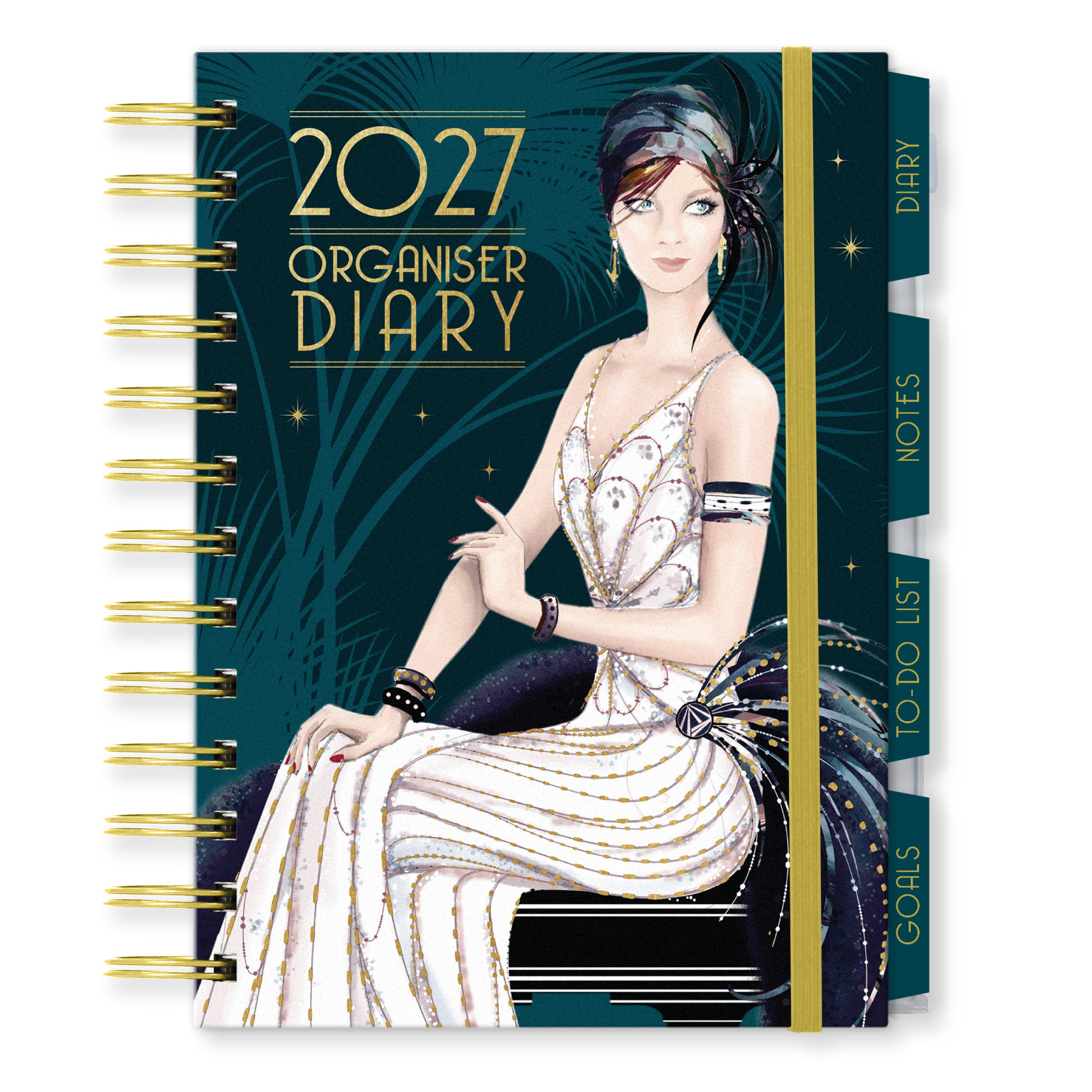 Diary Organiser Claire Coxon Art Deco 2027
