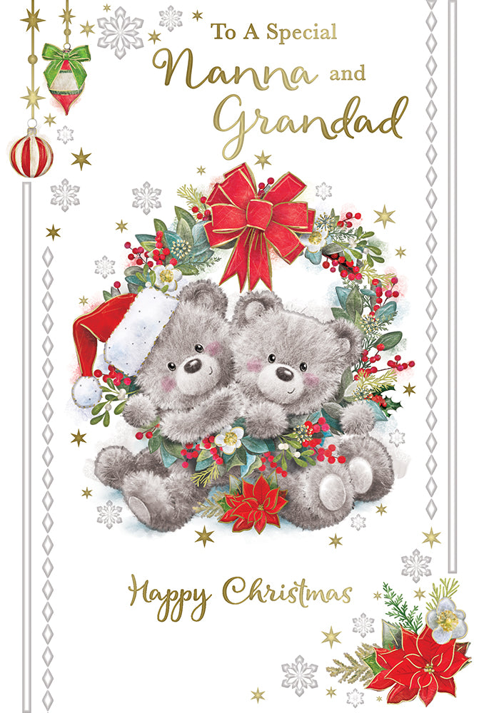 Xpress Yourself C75 Christmas Nanna & Grandad 6pk