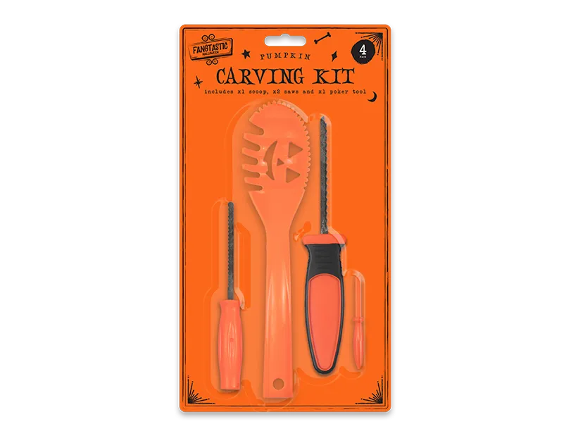 Pumpkin Carving Kit 4pcs