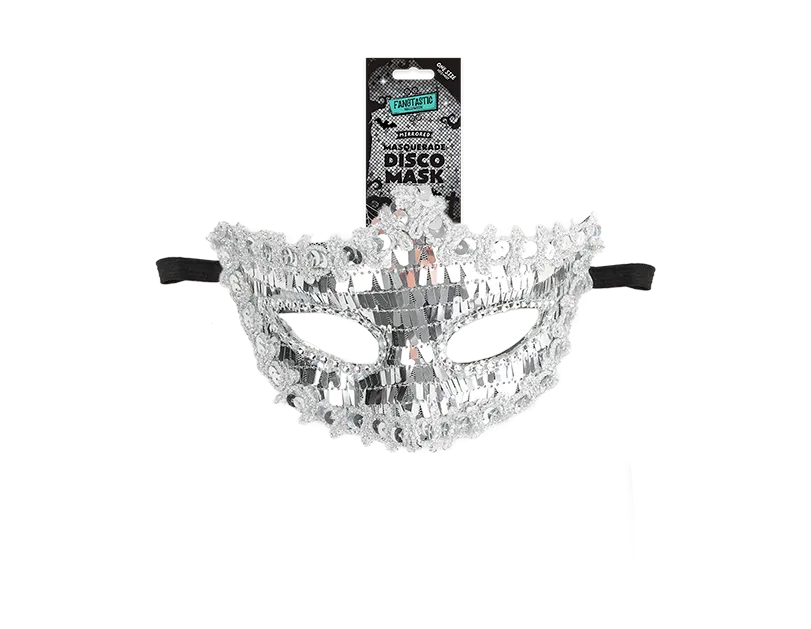 Disco Mirrored Masquerade Mask