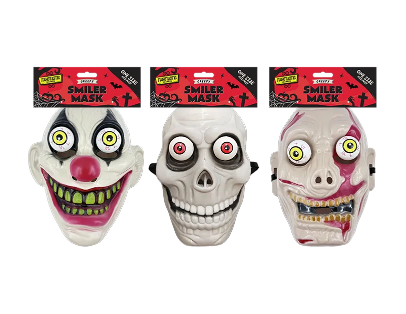 Crazy Eyes & Smile Mask 18pk