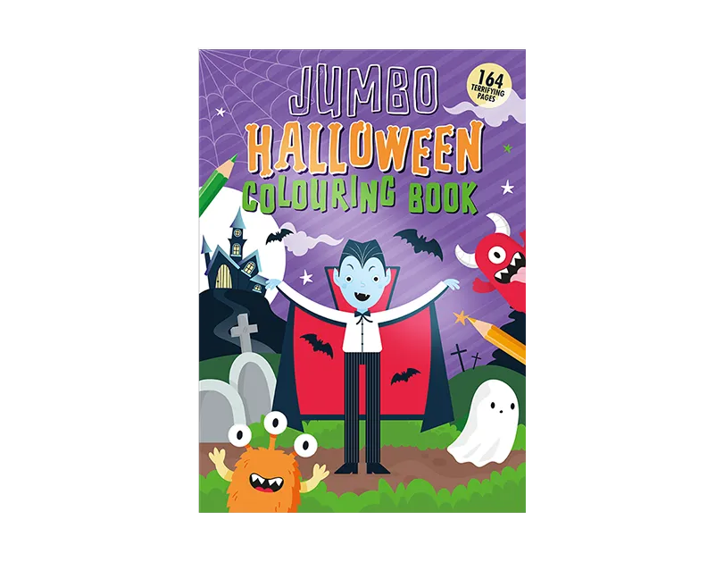Halloween Jumbo Colouring Book