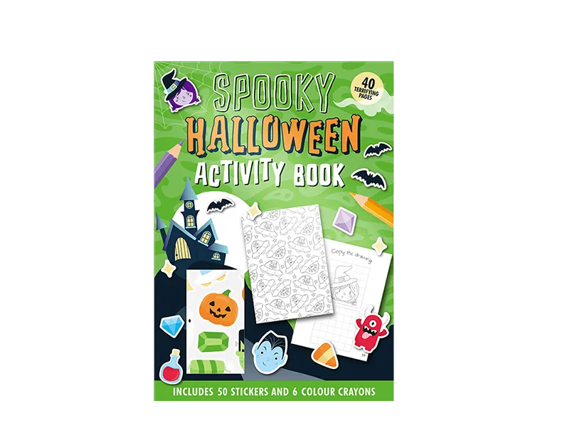 Halloween Activity Book A4 40 Pages
