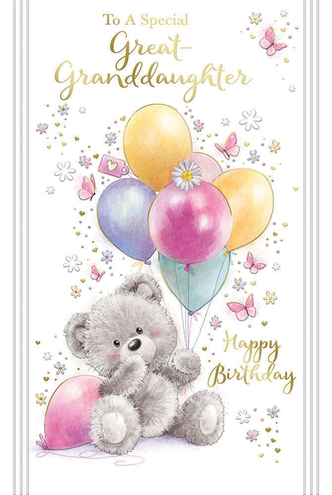 Xpress Yourself C75 Birthday Gt-Granddaughter 6pk