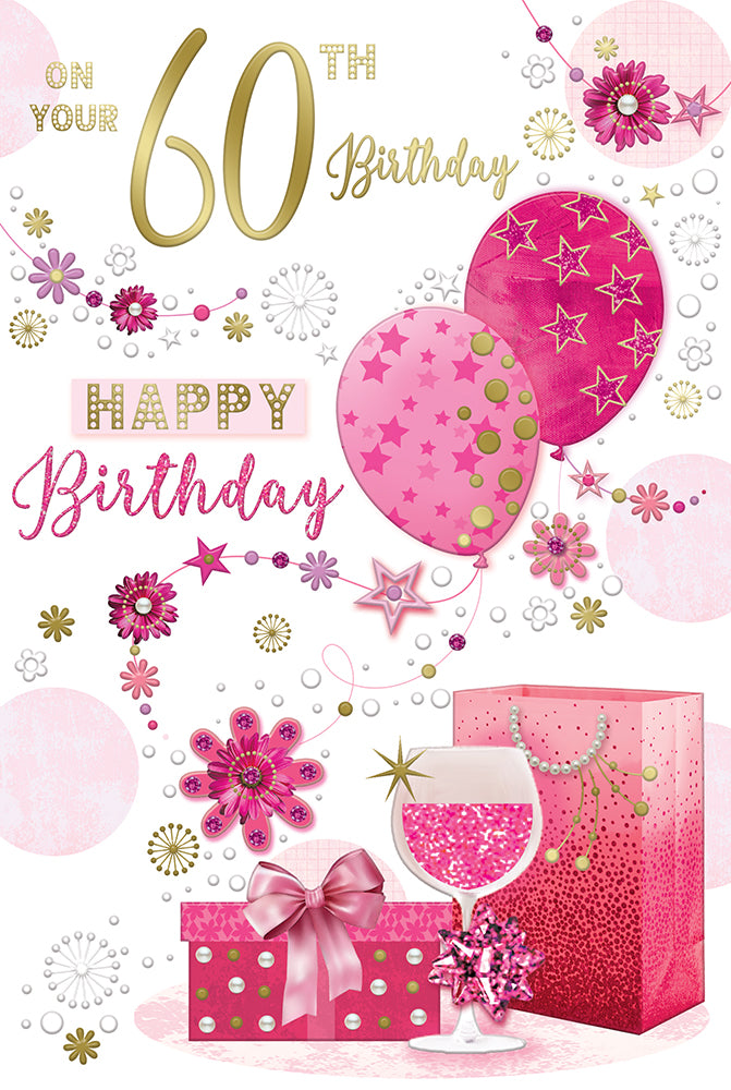 Xpress Yourself C75 Birthday Age 60 6pk