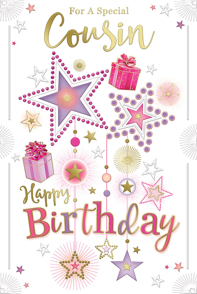 Xpress Yourself C75 Birthday Cousin 6pk