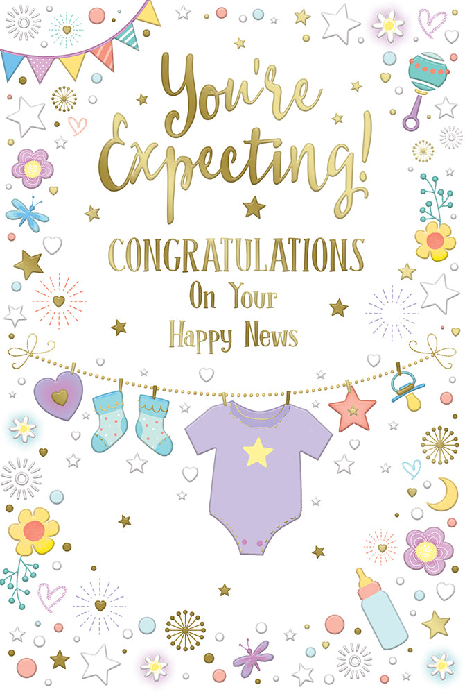 Xpress Yourself C75 New Born You're Expecting 6pk