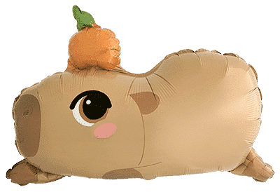 Flexmetal Capybara 28" Foil Balloon
