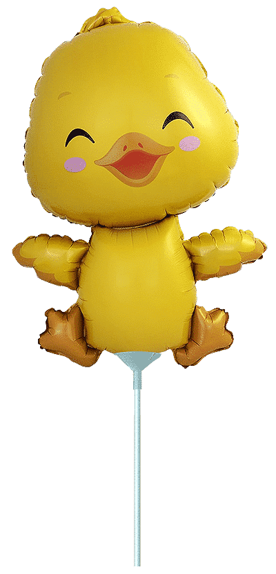 Flexmetal Little Duck 13" Air Fill Foil Balloon