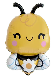 Flexmetal Cute Bee 13" Air Fill Foil Balloon