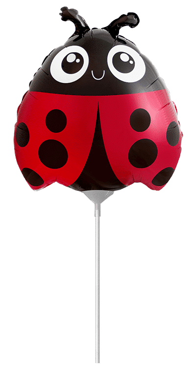 Flexmetal Ladybug Cute 11" Air Fill Foil Balloon
