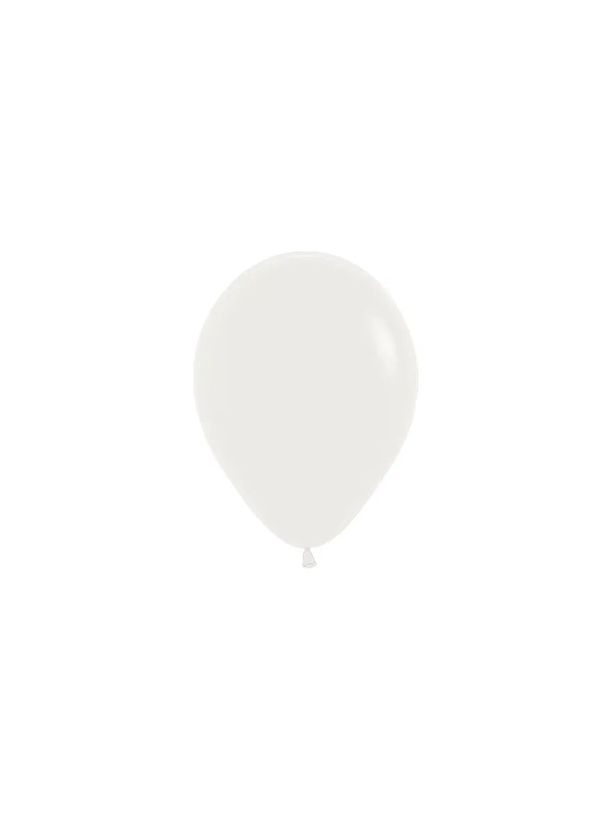 Sempertex Almond White 5" Latex Balloons 50pk