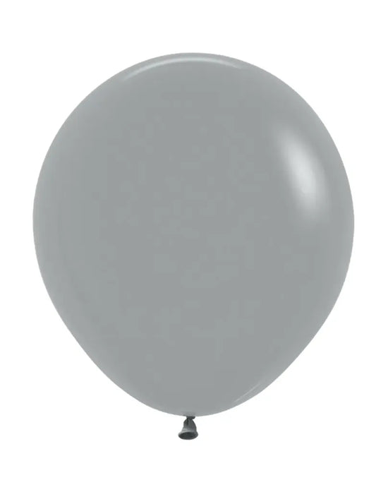 Sempertex Urban Grey 18" Latex Balloons 25pk