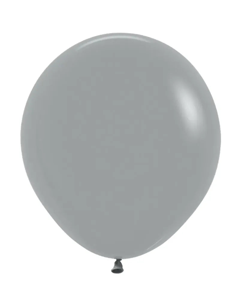 Sempertex Urban Grey 18" Latex Balloons 25pk