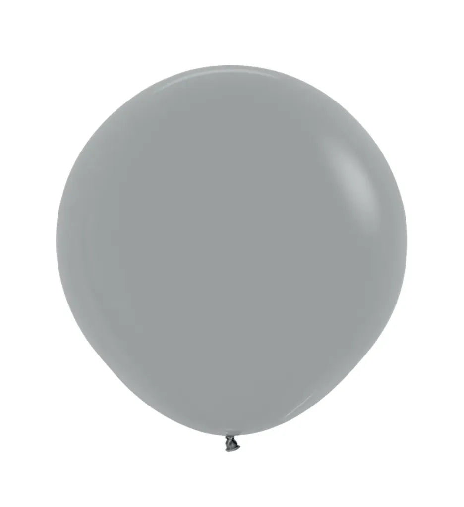 Sempertex Urban Grey 24" Latex Balloons 3pk