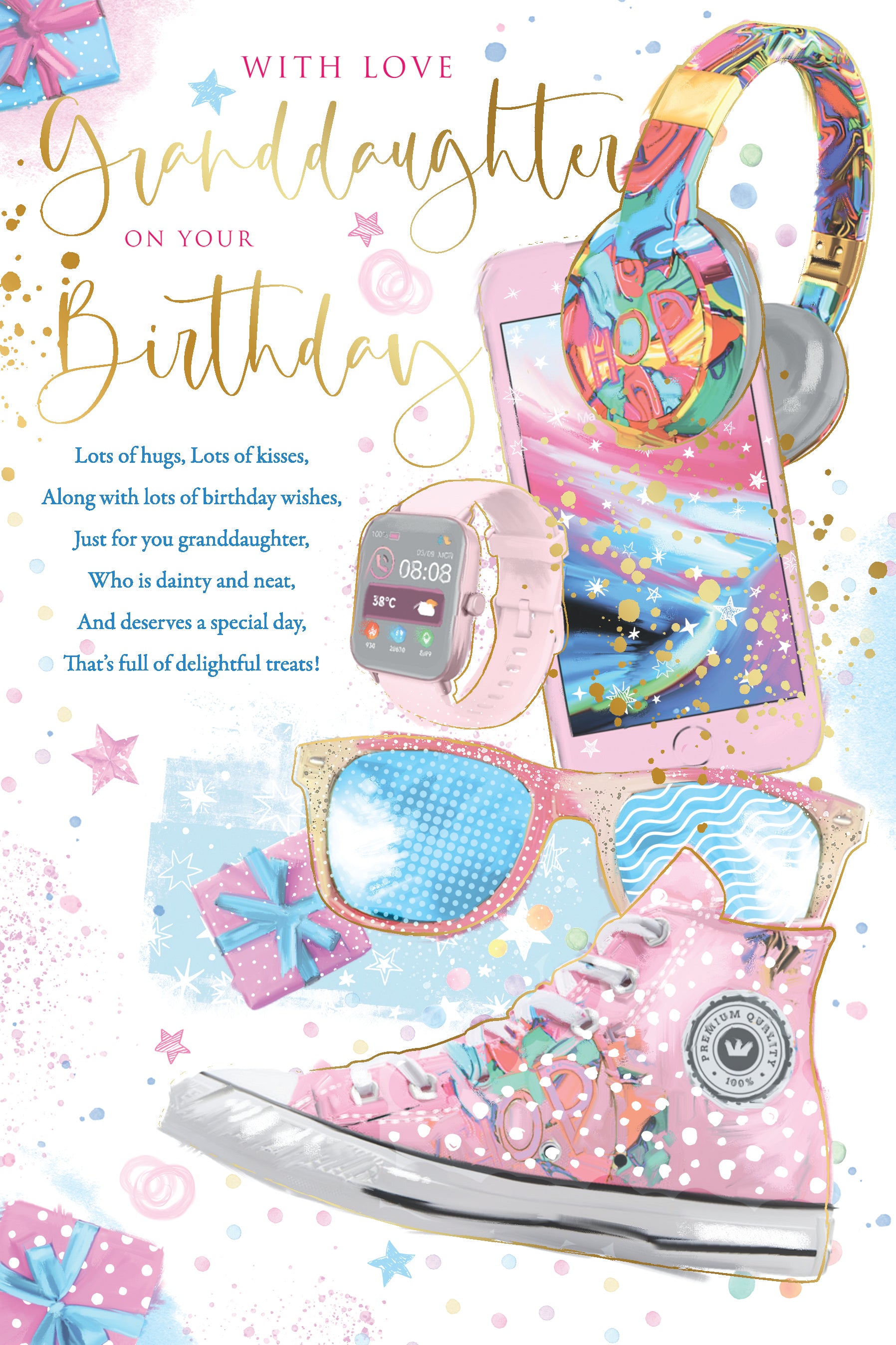 Kingfisher C75 Birthday Granddaughter 6pk