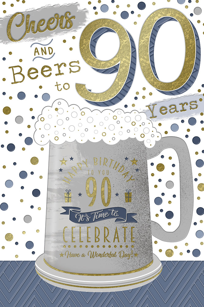 Kingfisher C75 Birthday Age 90 6pk