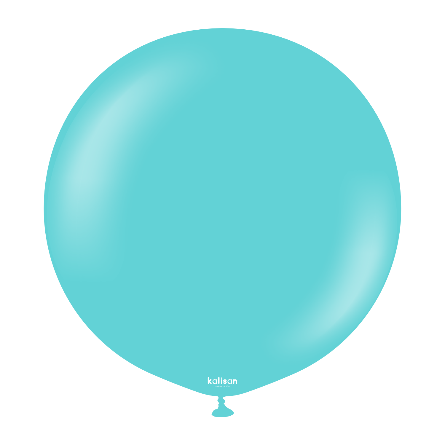 Kalisan Fashion Aqua 24" Latex Balloons 2pk