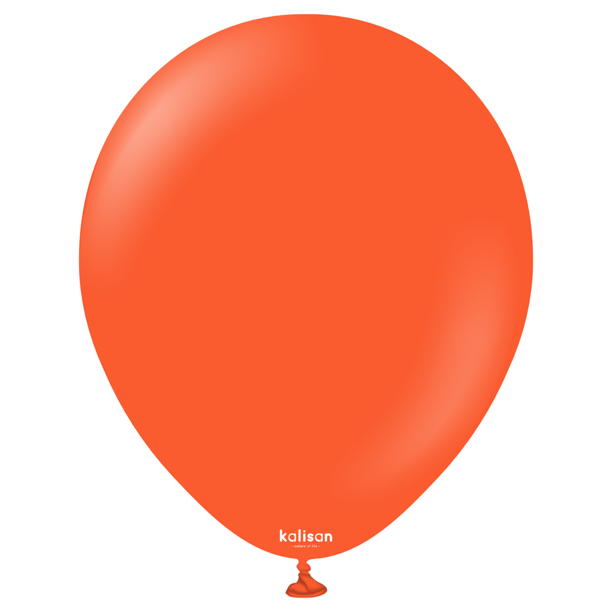 Kalisan Flame Orange 18" Latex Balloons 25pk