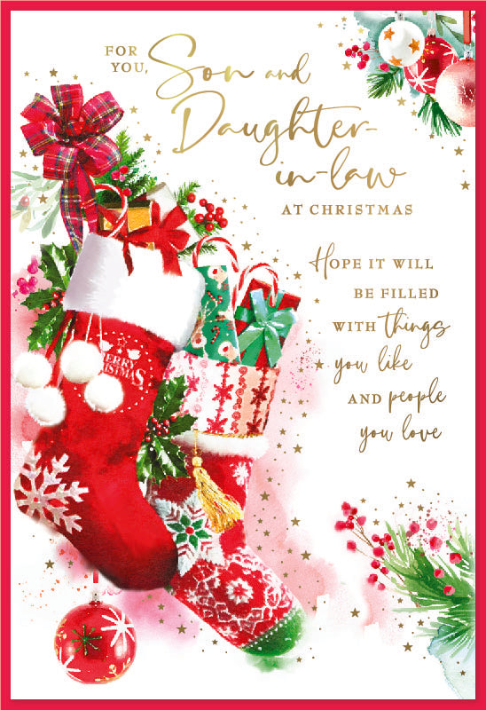 Simon Elvin C50 Christmas Son & Daughter-In-Law