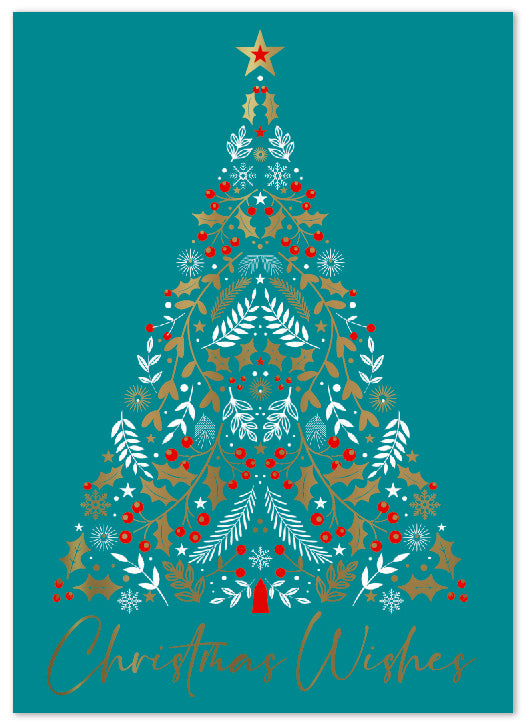 Simon Elvin Christmas Foil Box Assortment 48x14pk