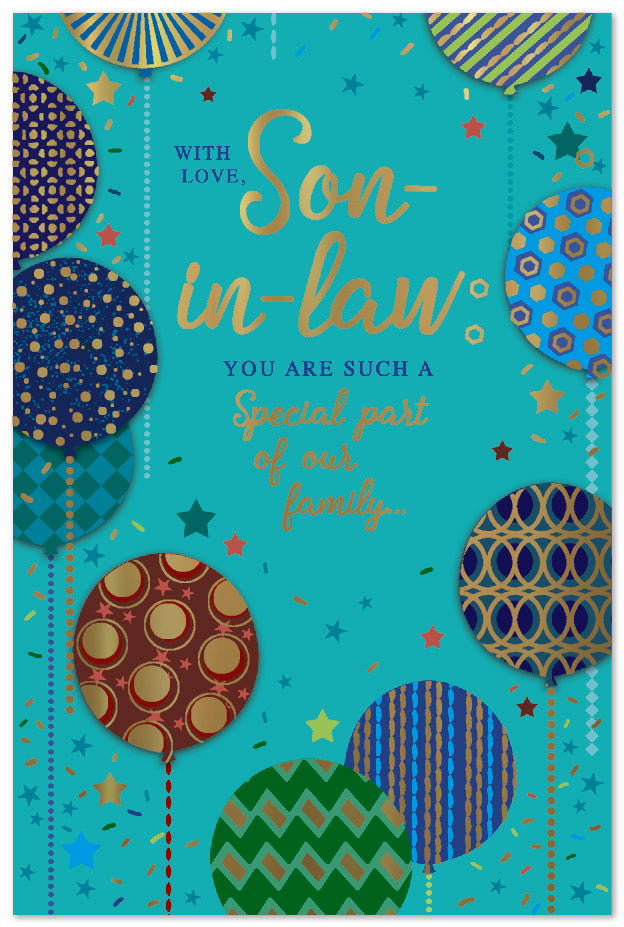 Special Days C75 Birthday Son-In-Law 6pk