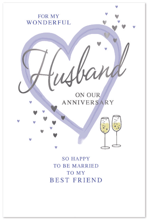 Special Days C75 Anniversary Husband 6pk
