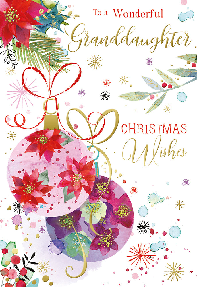 Kingfisher C60 Christmas Granddaughter 6pk