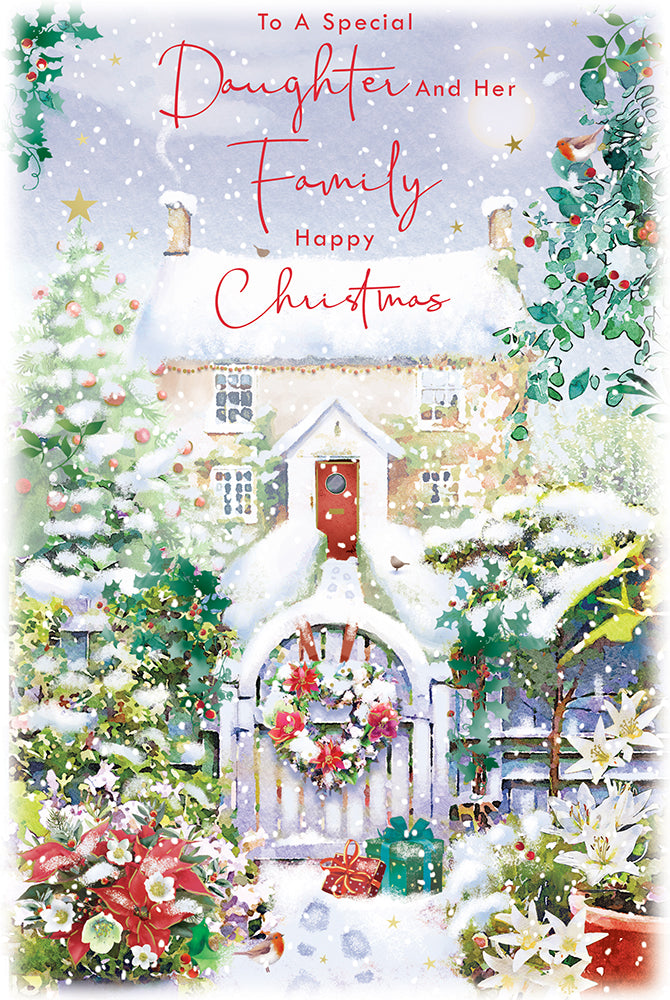 Kingfisher C75 Christmas Daughter & Family 6pk