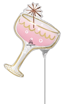 Anagram Radiant Toasts 14" Foil Balloon