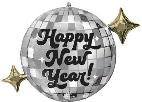 Anagram Disco Glamour 30" Foil Balloon