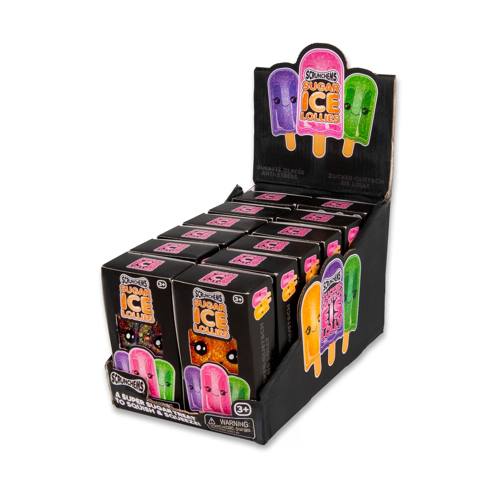 Scrunchems Sugar Ice Lollies 12pk