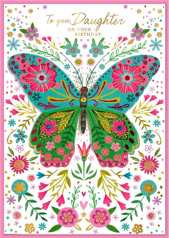 Isabel's Garden C50 Birthday Daughter 6pk