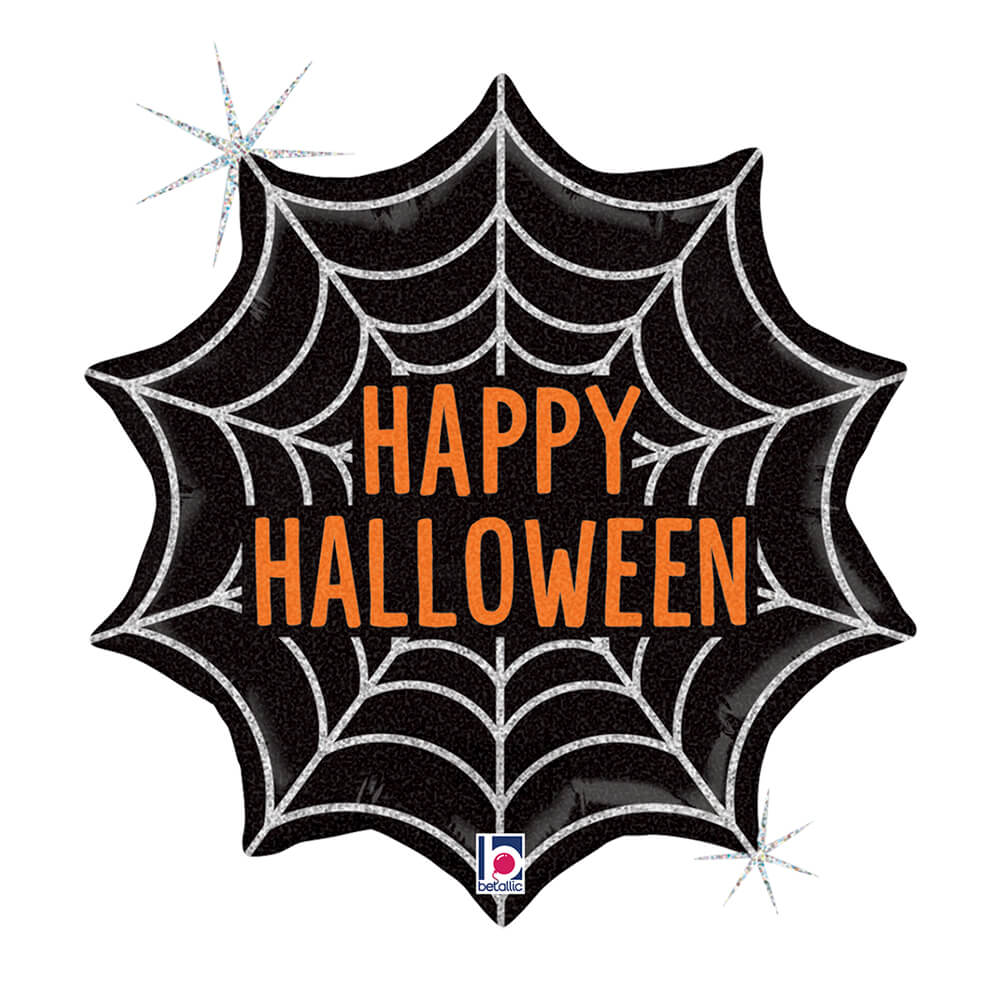 Grabo Halloween Spider Web 18" Foil Balloon