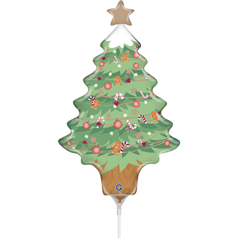 Grabo Christmas Tree 14" Foil Balloon