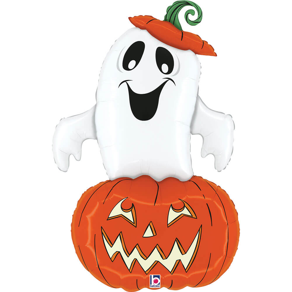 Grabo Vintage Ghost 34" Foil Balloon