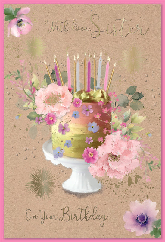 Simon Elvin C50 Birthday Sister 6pk
