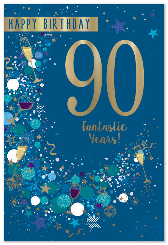 Simon Elvin C50 Birthday Age 90 6pk