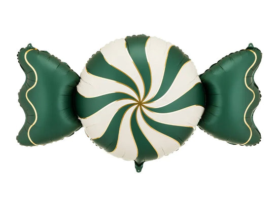 PartyDeco Green Candy 44" Foil Balloon